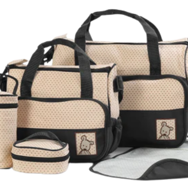 Baby Diaper Bear Bag Set