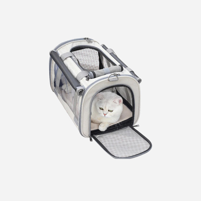 Outdoor Portable Pet Bag Transparent Breathable Foldable Pet Bag