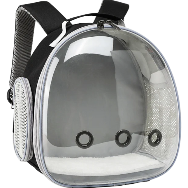 Pet Backpack Hamster Carrier Transparent Small Animal Carrier Guinea Pig Backpack Sugar Glider Ferret Pet Bag Rabbit Bunny Cage