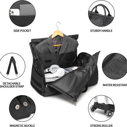 Mova Luxe Men’s Roller Edition Travel Duffle