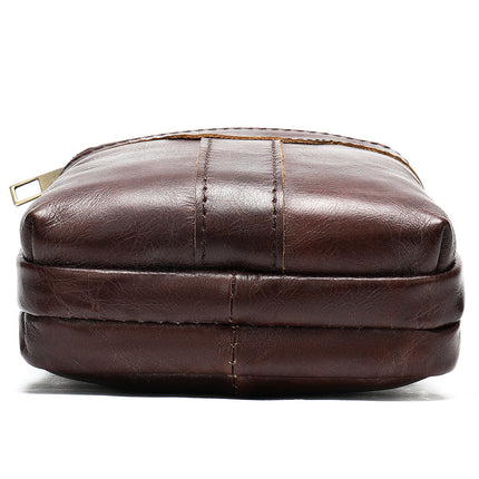 Vintage Cowhide Messenger Bag