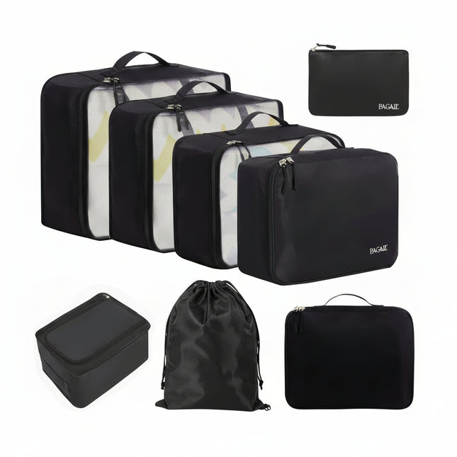 8-Piece Travel Packing Cubes
