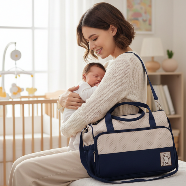 Mova Mama Bear 5-in-1 Diaper Tote