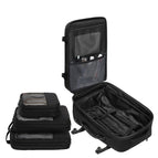 Black with 3 Piece Compression Bag Set