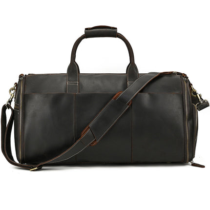 Mova Vintage Leather Travel Duffle