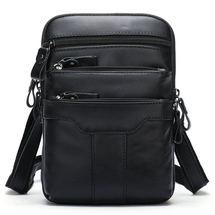 Vintage Cowhide Messenger Bag