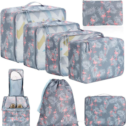 8 Piece Travel Storage Bags