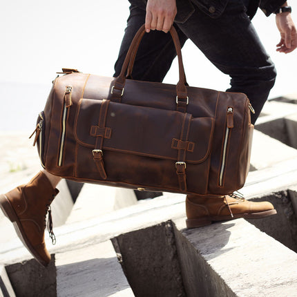 Mova Men's Heritage Leather Duffle