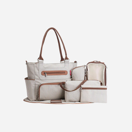 Baby Diaper Stripe Bag Set