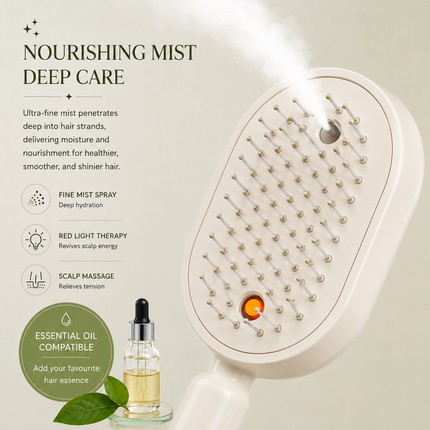 Mova Mist™ Hair Brush