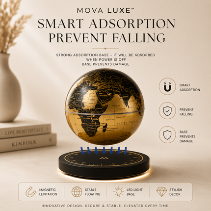 Mova Luxe™ Levitating Globe
