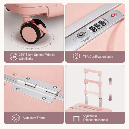Mova Luxe Child Seat Suitcase
