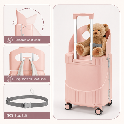 Mova Luxe Child Seat Suitcase