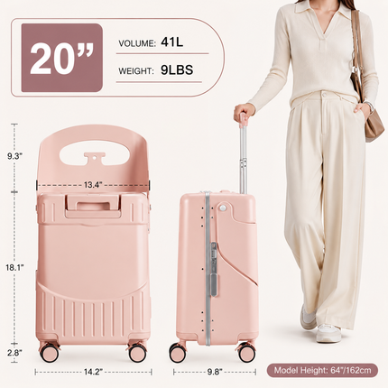 Mova Luxe Child Seat Suitcase