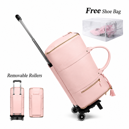 Mova Luxe™ Carry-On Roller Duffle