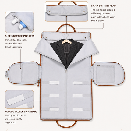Mova Luxe™ Carry-On Roller Duffle