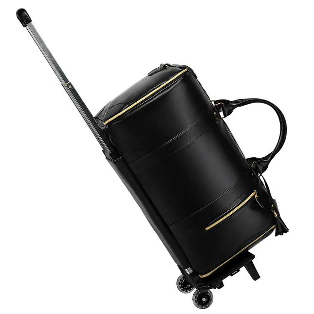 Mova Luxe Roller Duffle garment travel bag with detachable trolley