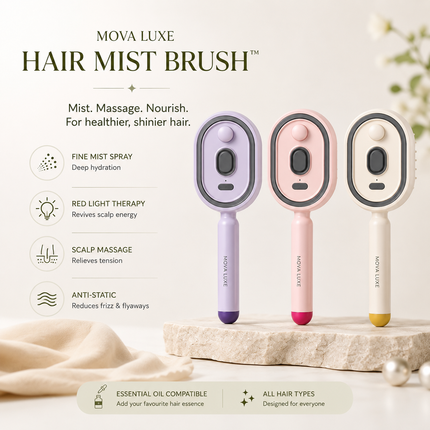 Mova Mist™ Hair Brush