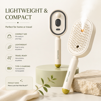 Mova Mist™ Hair Brush