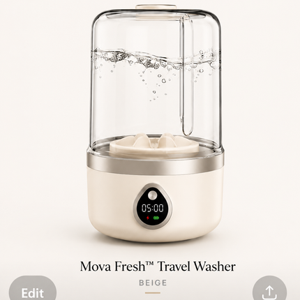 Mova Fresh™ Travel Washer