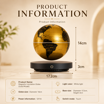 Mova Luxe™ Levitating Globe