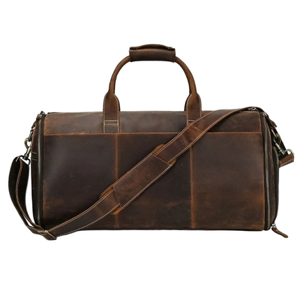 Mova Vintage Leather Travel Duffle