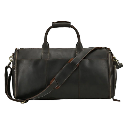 Mova Vintage Leather Travel Duffle