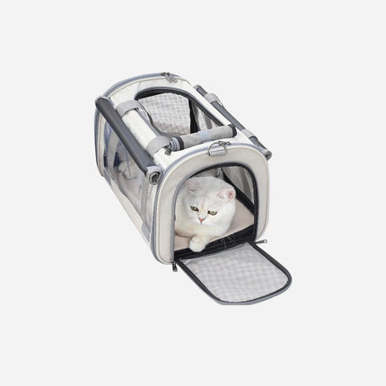 Outdoor Portable Pet Bag Transparent Breathable Foldable Pet Bag