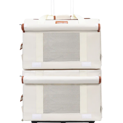 Pet Trolley Double-deck Bus Luggage Cat Bag Portable