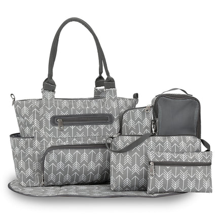 Baby Diaper Stripe Bag Set