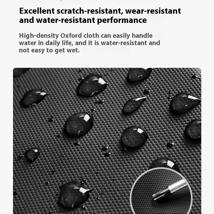 Scratch-resistant, wear-resistant and water-resistant performance on a Black Mova Elite Pro-Vac vacuum compression travel backpack with a built in compression system, USB charging port, TSA customs combination lock, wheels and telescopic handle