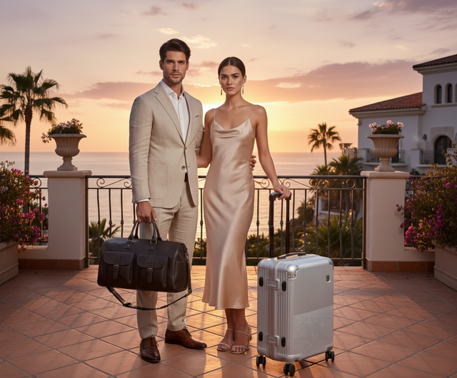 Shop the look - Luxury travel couple